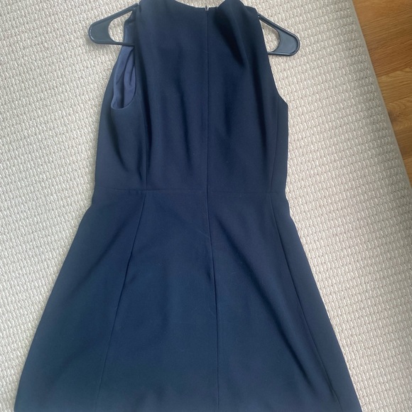 Vince Navy Blue Sleeveless Fit and Flare Dress, Size 8 - Picture 2 of 4